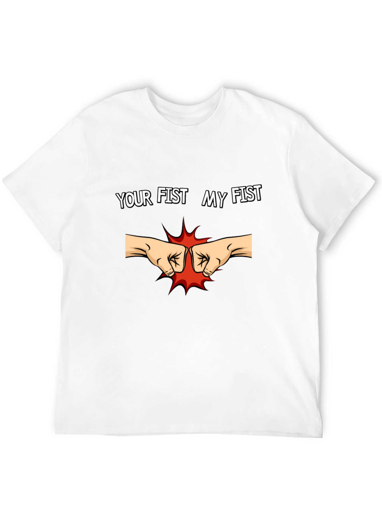 Your Fist My Fist Black T-Shirt