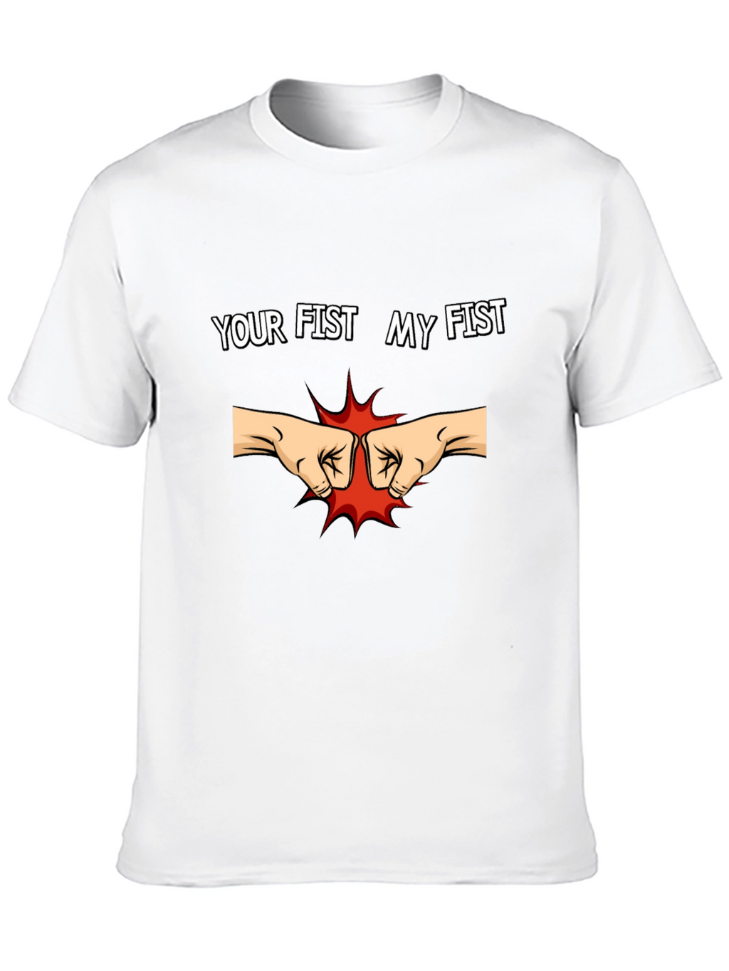 Your Fist My Fist Black T-Shirt