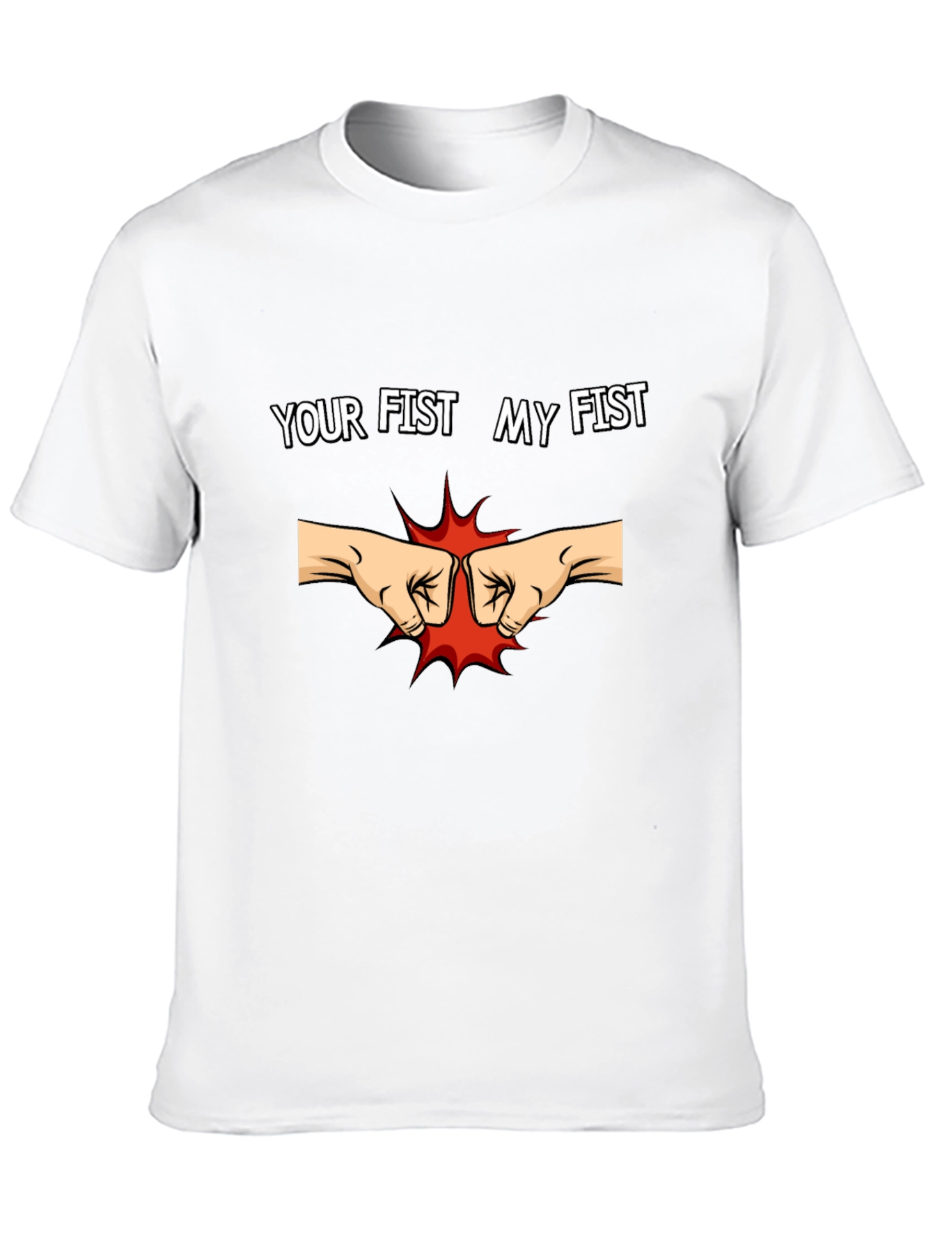 Your Fist My Fist Black T-Shirt