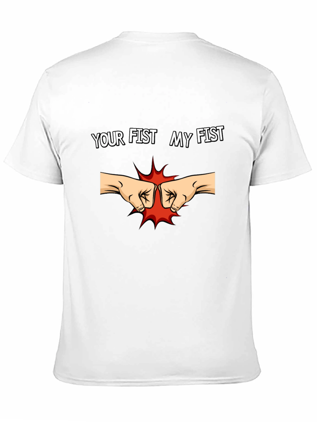 Your Fist My Fist Black T-Shirt