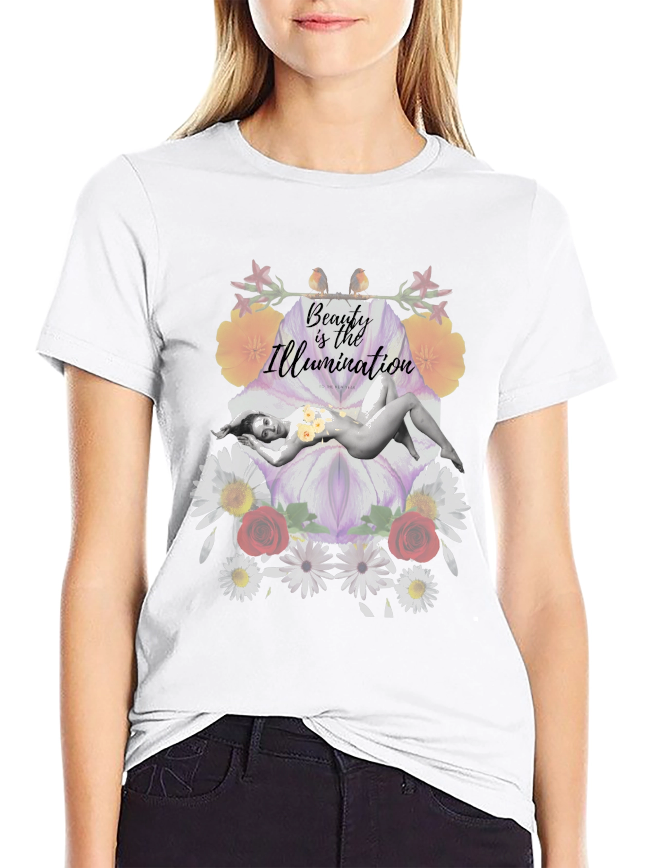Beauty is Illumination Graphic T-Shirt