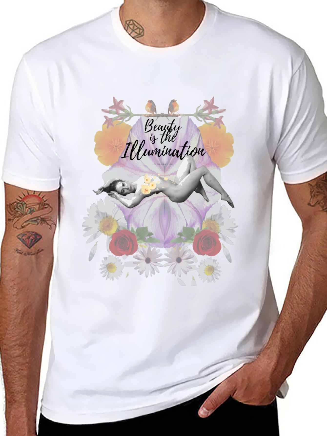 Beauty is Illumination Graphic T-Shirt