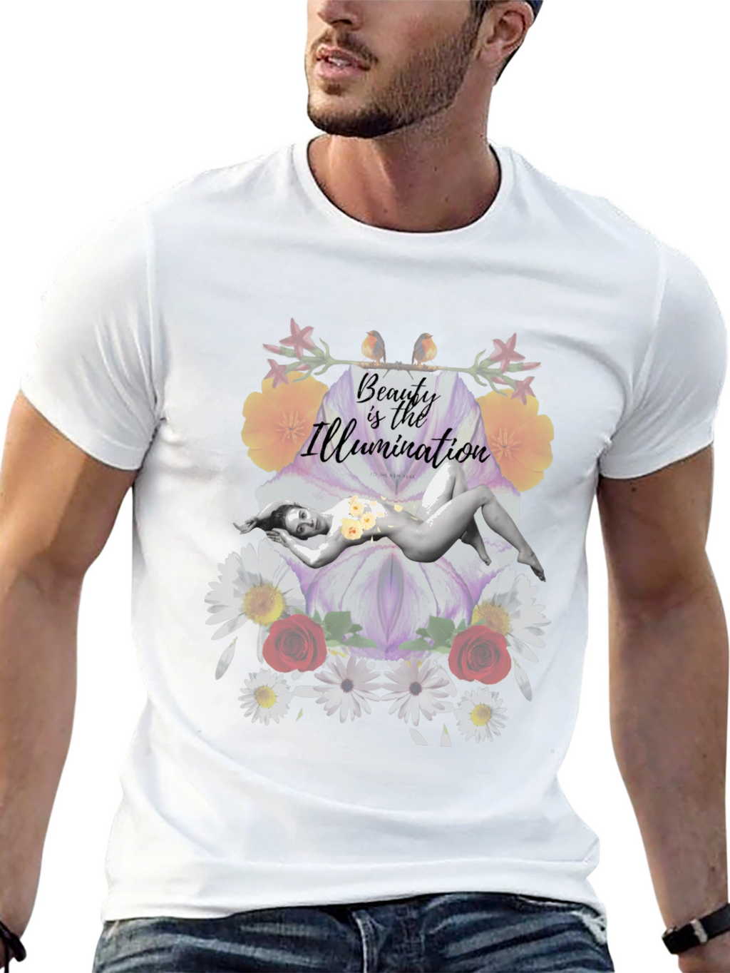 Beauty is Illumination Graphic T-Shirt