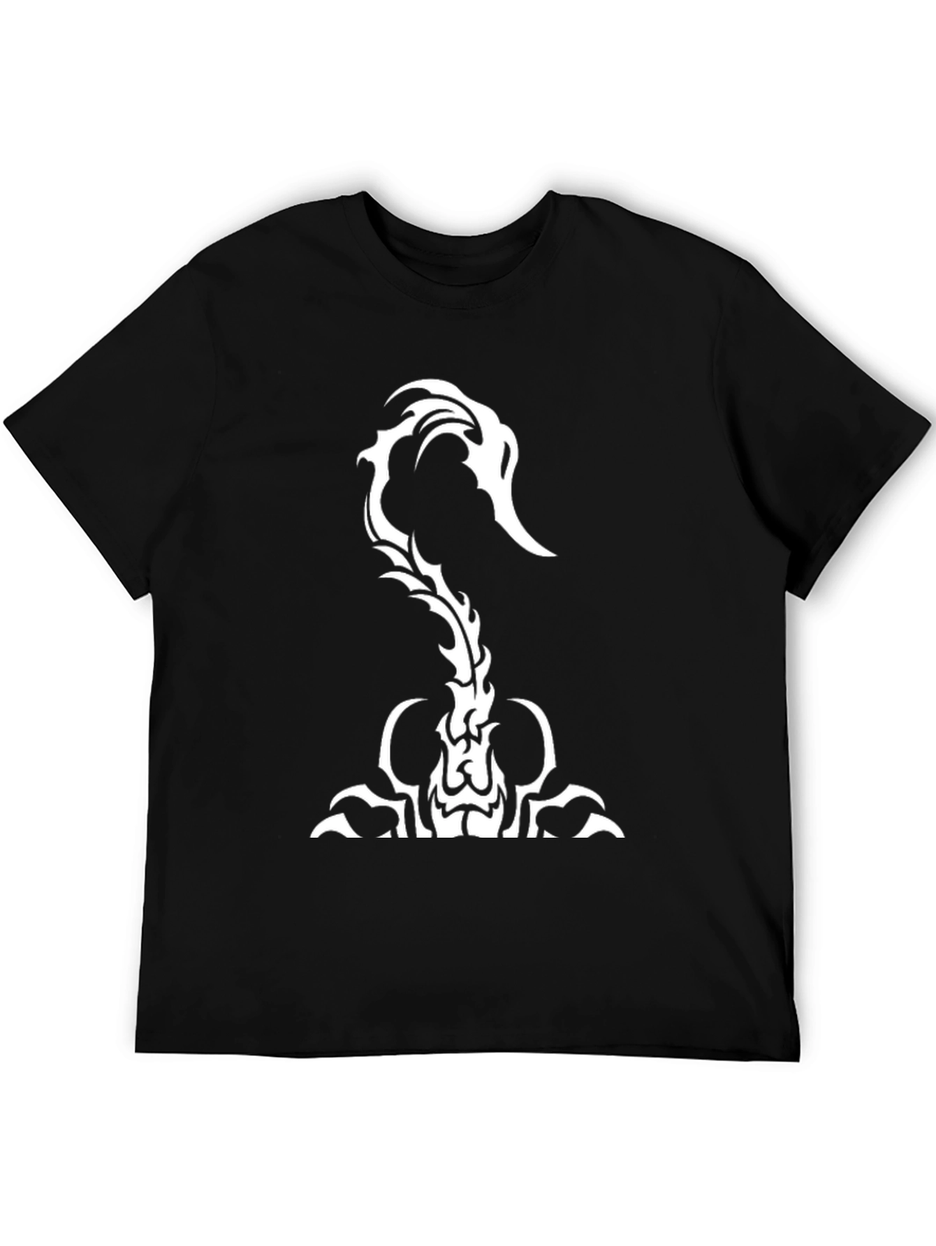 Scorpion Tail Graphic Tee - Black