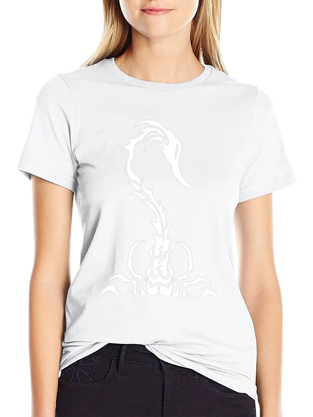 Scorpion Tail Graphic Tee - Black