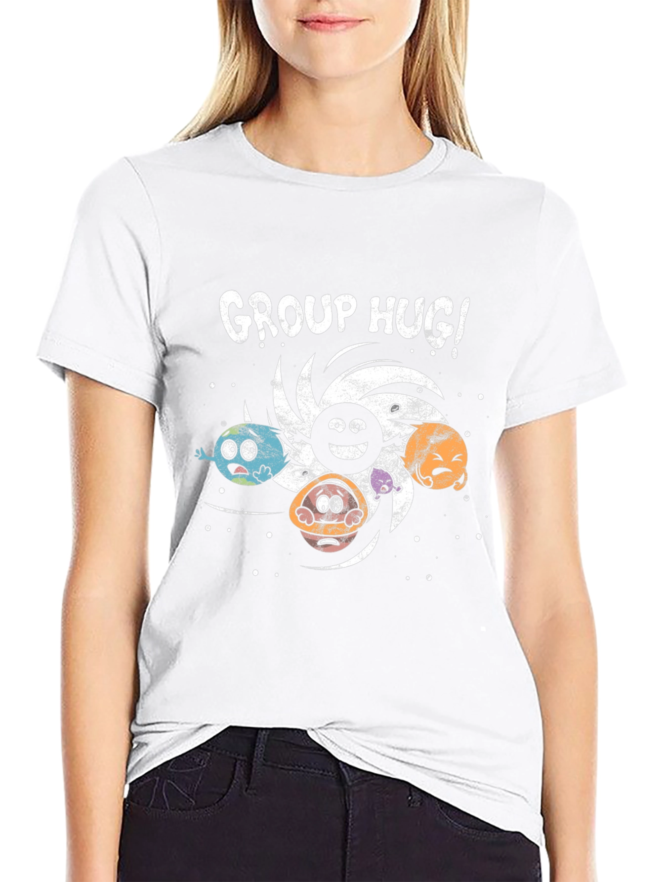 Group Hug Black T-Shirt