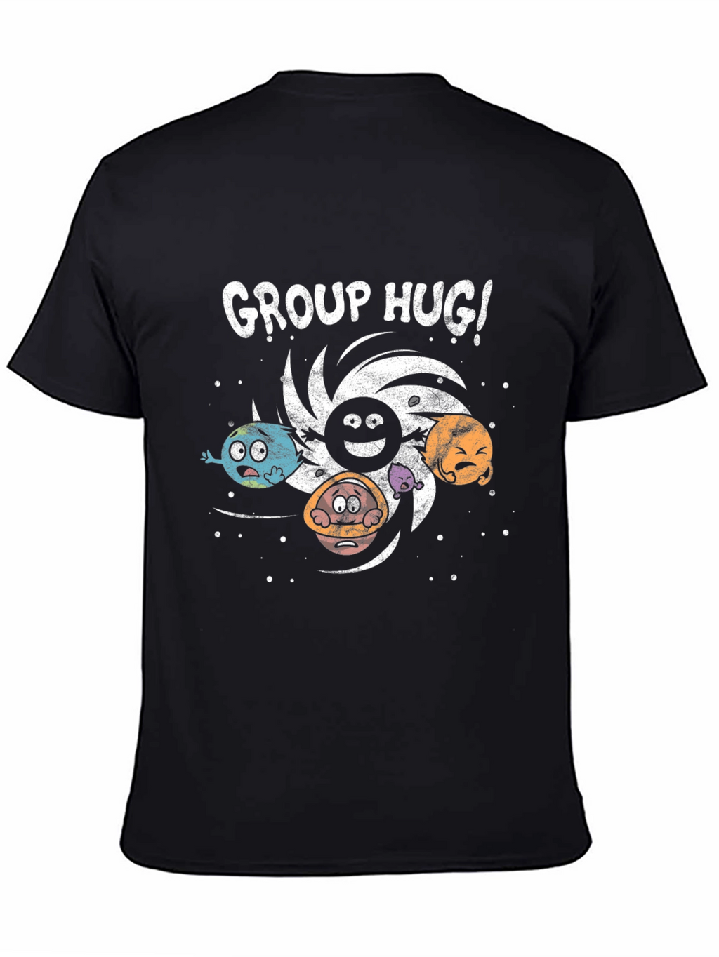 Group Hug Black T-Shirt