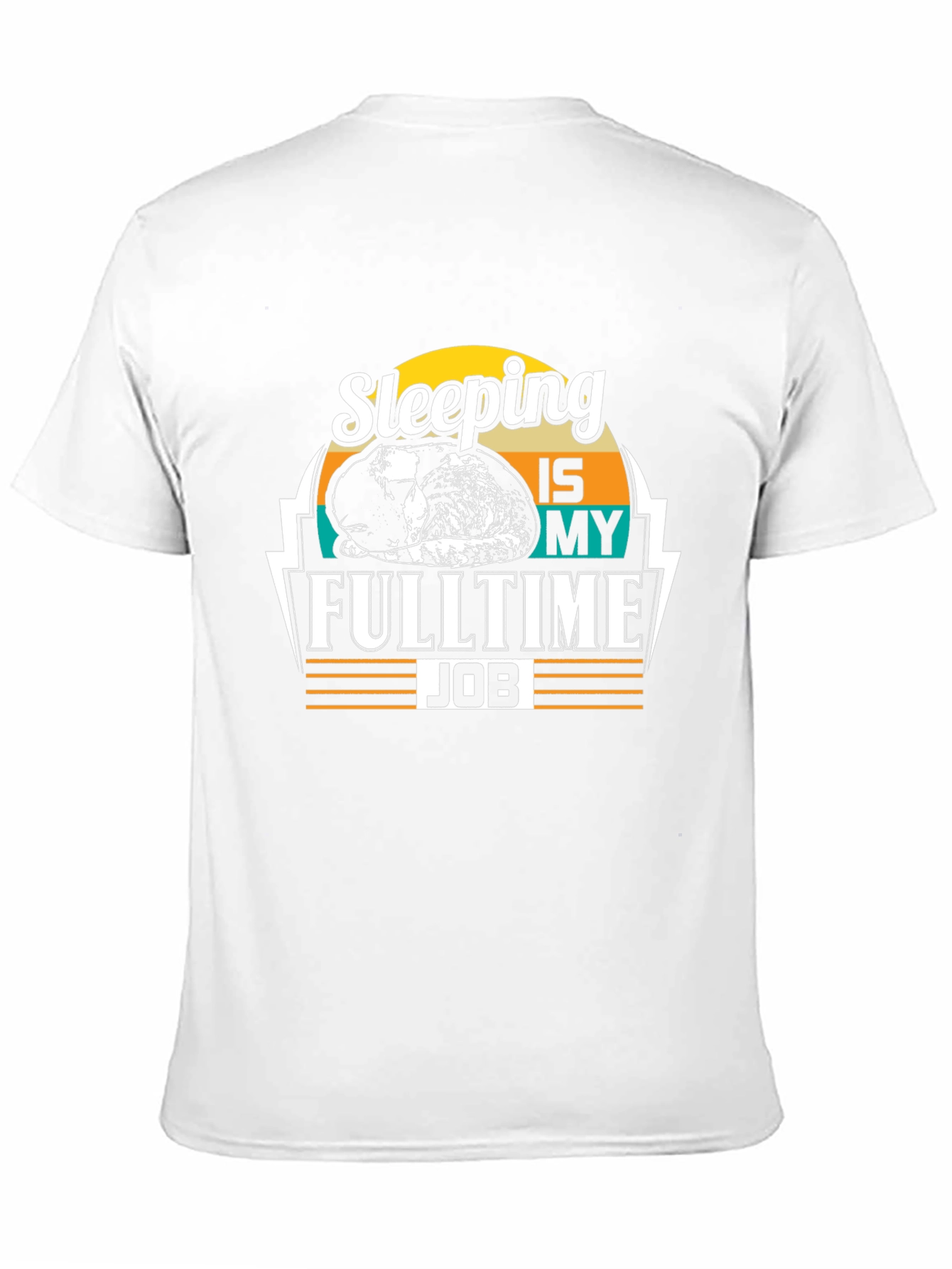 Sleeping is My Full Time Job - Black T-Shirt