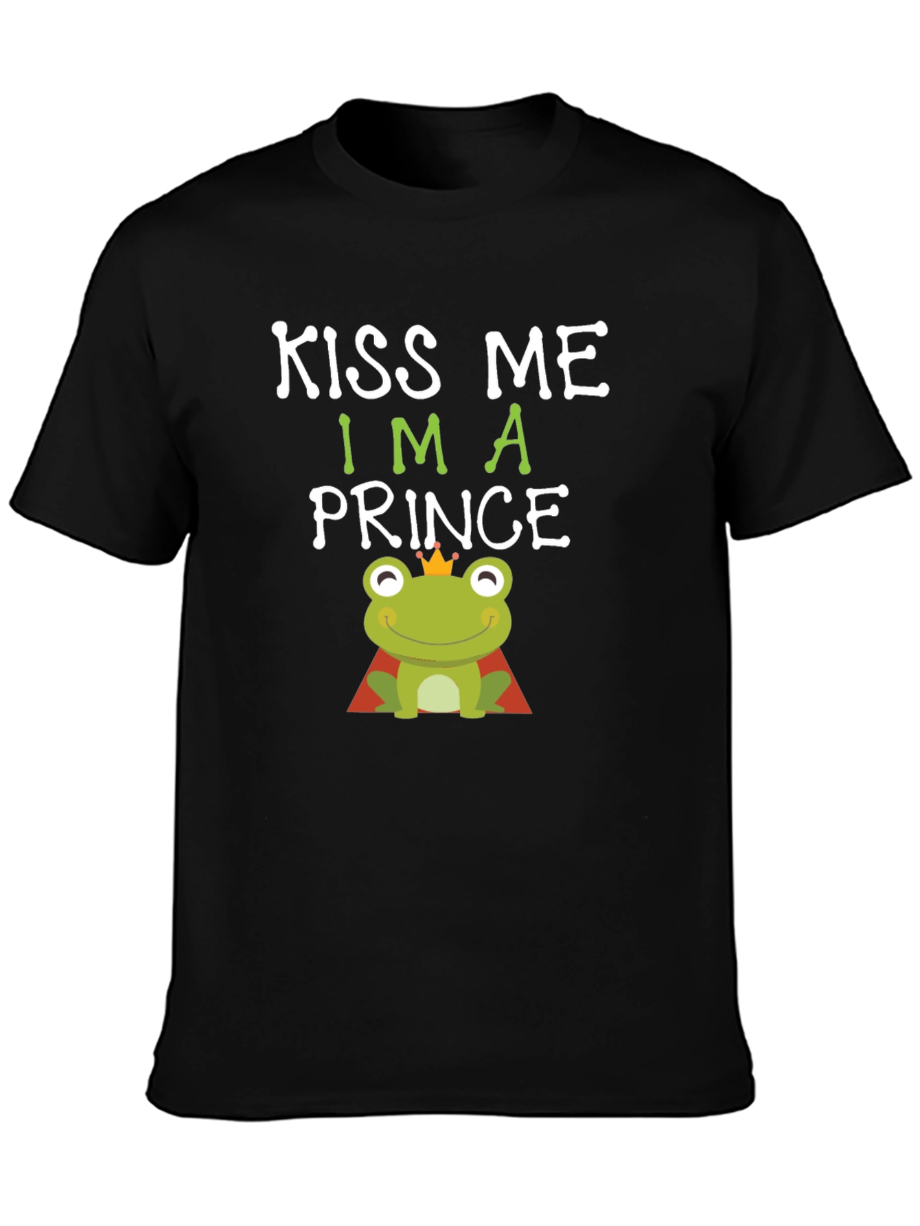 Kiss Me Im A Prince Frog T-Shirt
