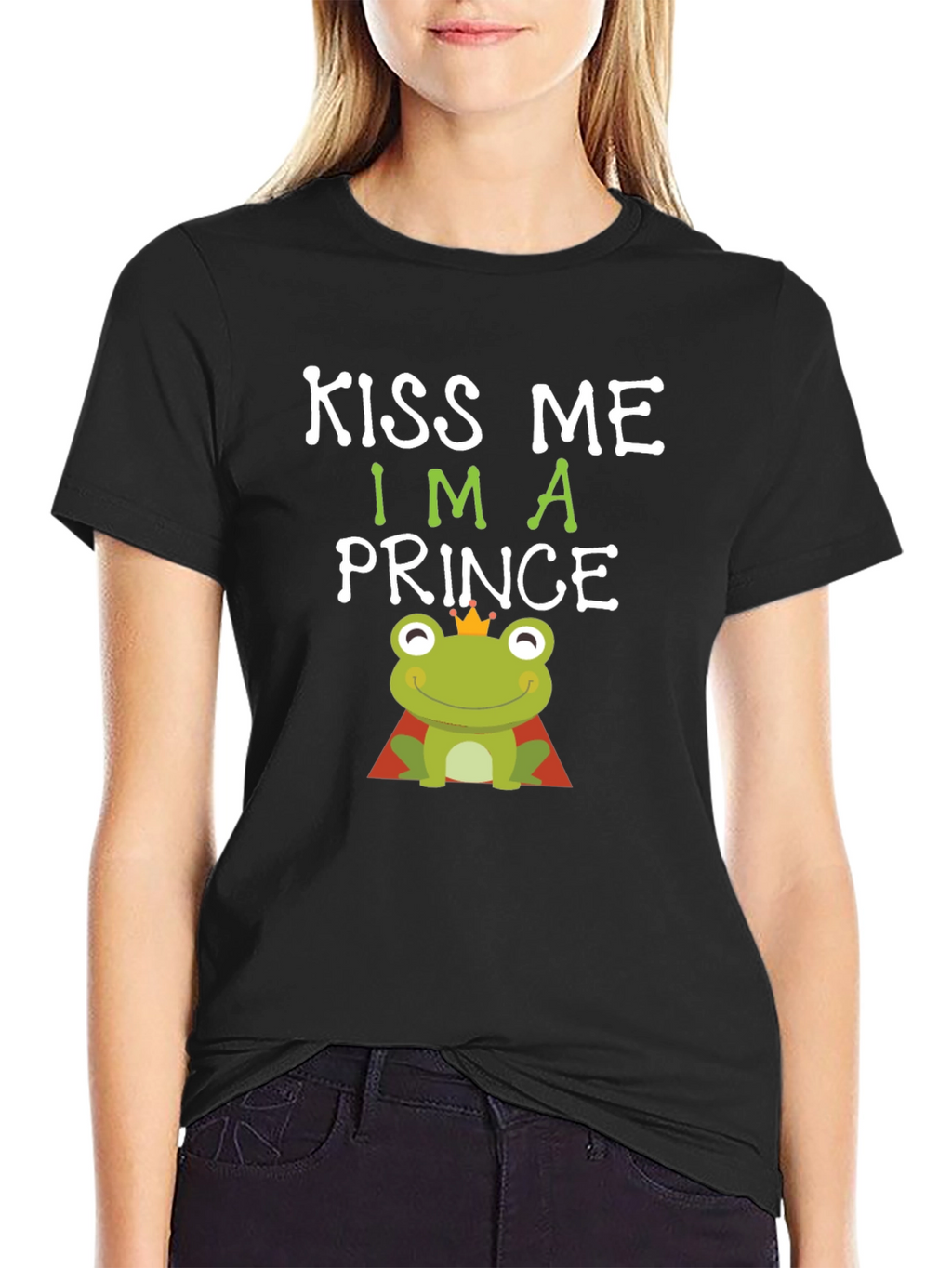Kiss Me Im A Prince Frog T-Shirt