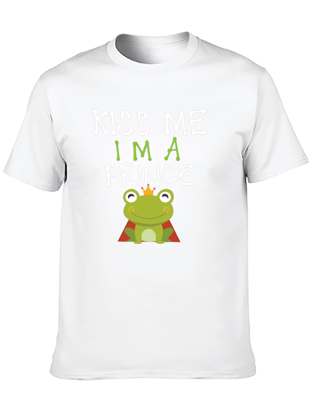 Kiss Me Im A Prince Frog T-Shirt