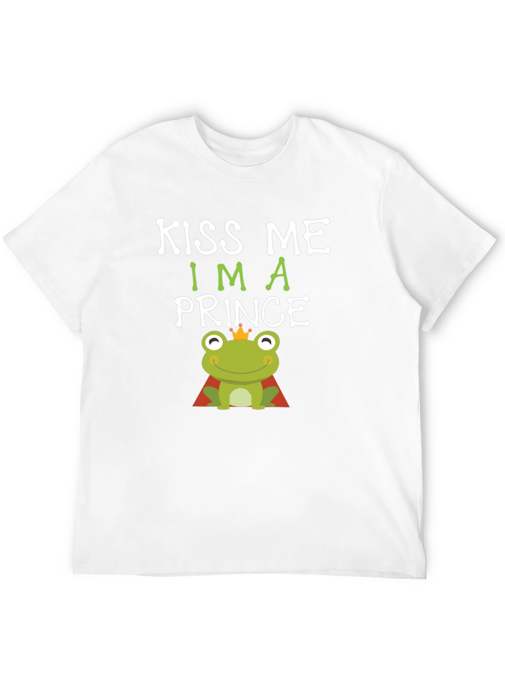 Kiss Me Im A Prince Frog T-Shirt
