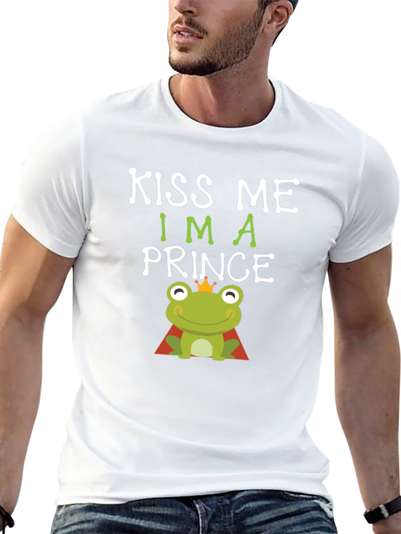 Kiss Me Im A Prince Frog T-Shirt