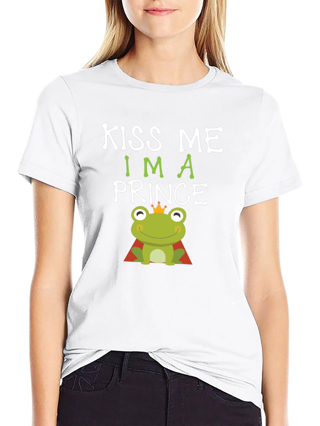 Kiss Me Im A Prince Frog T-Shirt