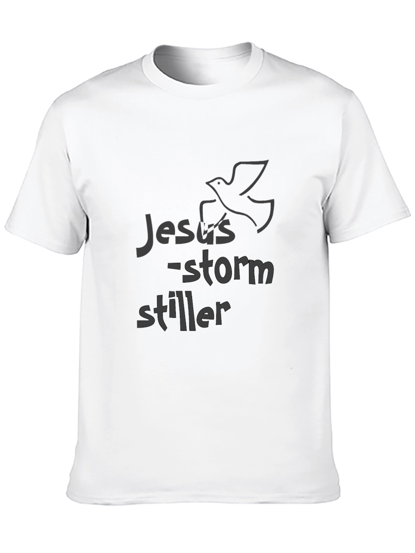 Jesus Storm Stiller Graphic T-Shirt