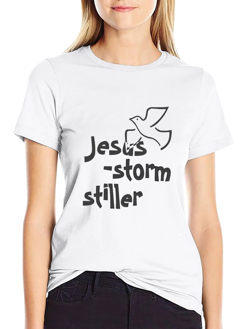 Jesus Storm Stiller Graphic T-Shirt