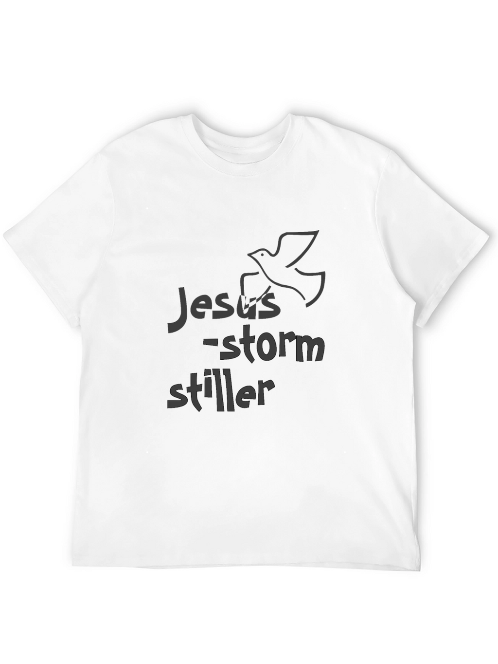 Jesus Storm Stiller Graphic T-Shirt