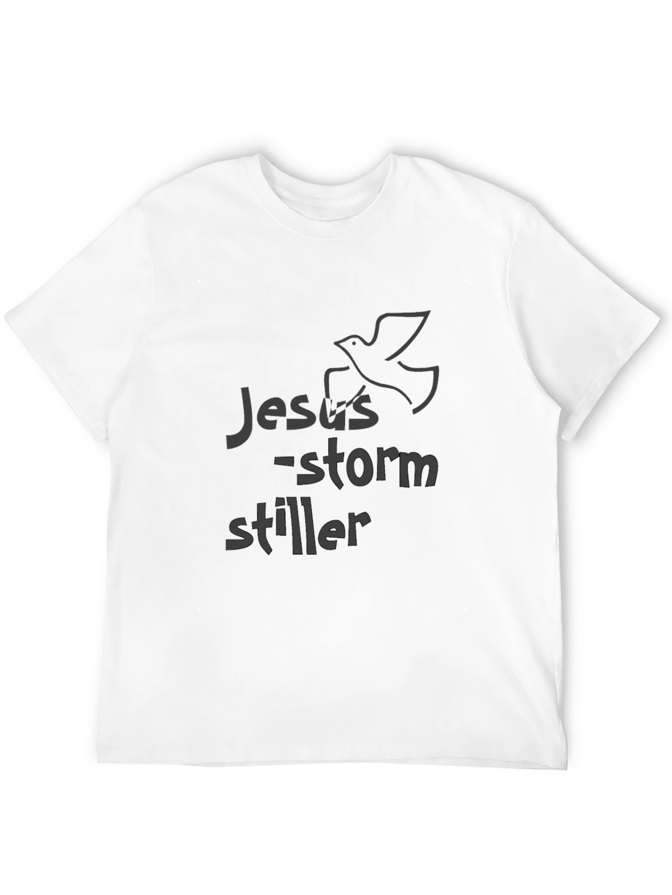 Jesus Storm Stiller Graphic T-Shirt