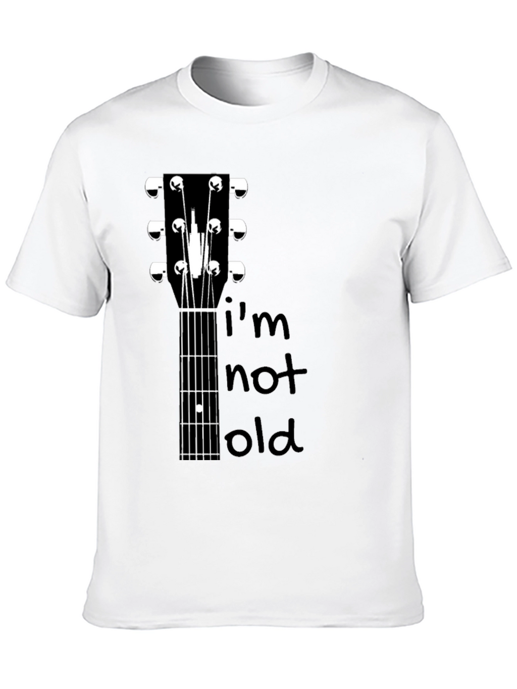 Guitar Headstock Im Not Old Graphic T-Shirt