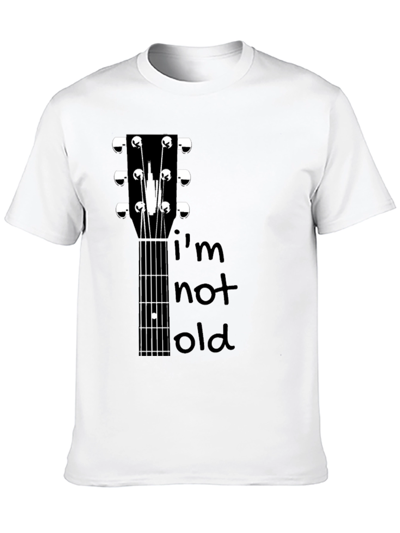 Guitar Headstock Im Not Old Graphic T-Shirt