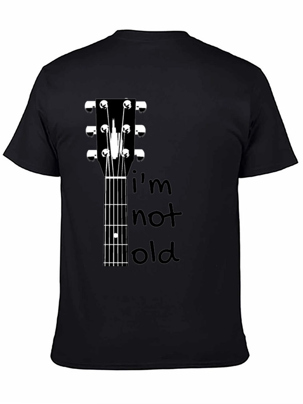 Guitar Headstock Im Not Old Graphic T-Shirt