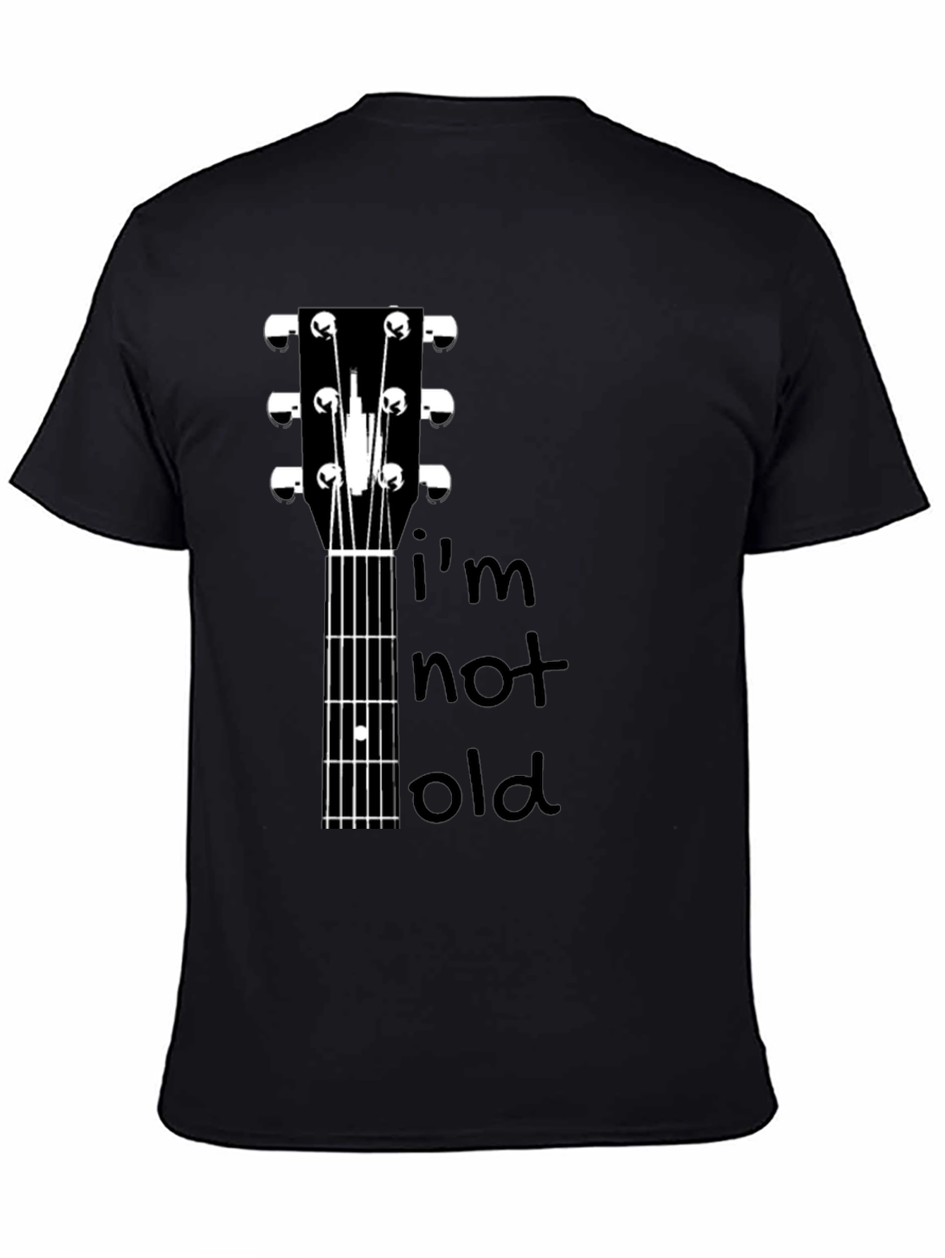 Guitar Headstock Im Not Old Graphic T-Shirt