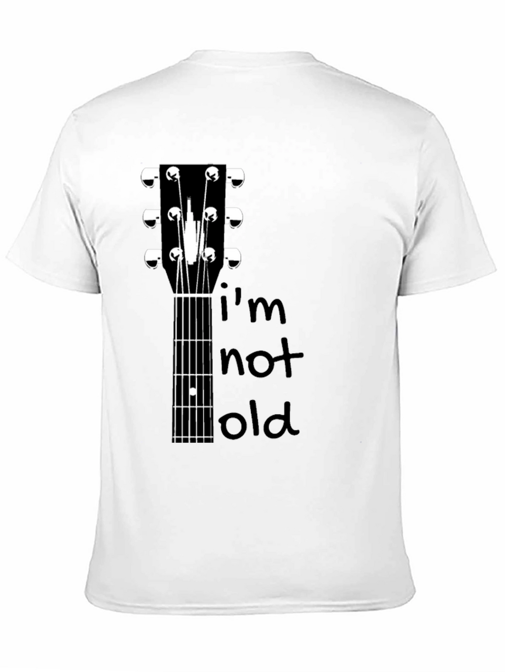 Guitar Headstock Im Not Old Graphic T-Shirt