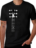 Guitar Headstock Im Not Old Graphic T-Shirt