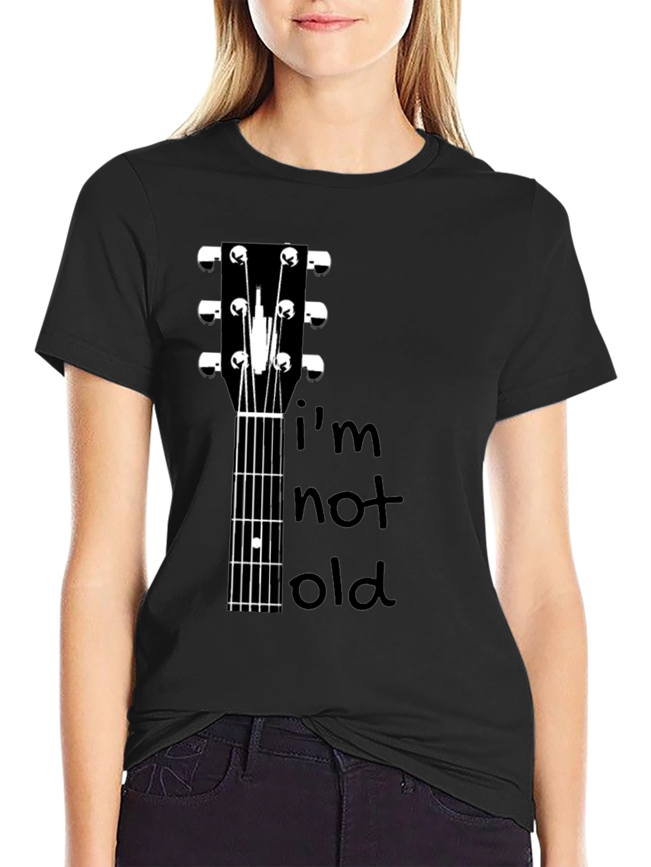 Guitar Headstock Im Not Old Graphic T-Shirt