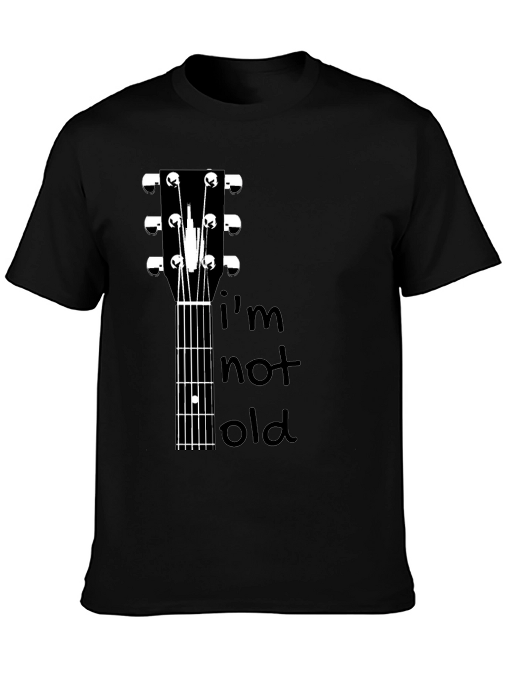 Guitar Headstock Im Not Old Graphic T-Shirt