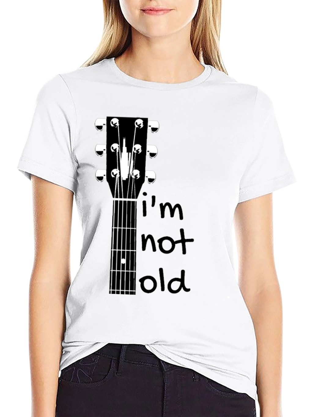 Guitar Headstock Im Not Old Graphic T-Shirt