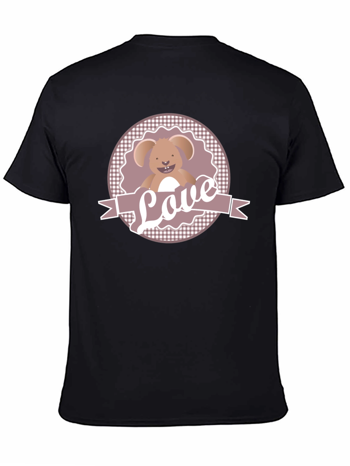 Cute Love Bunny Graphic Tee - Unisex T-Shirt