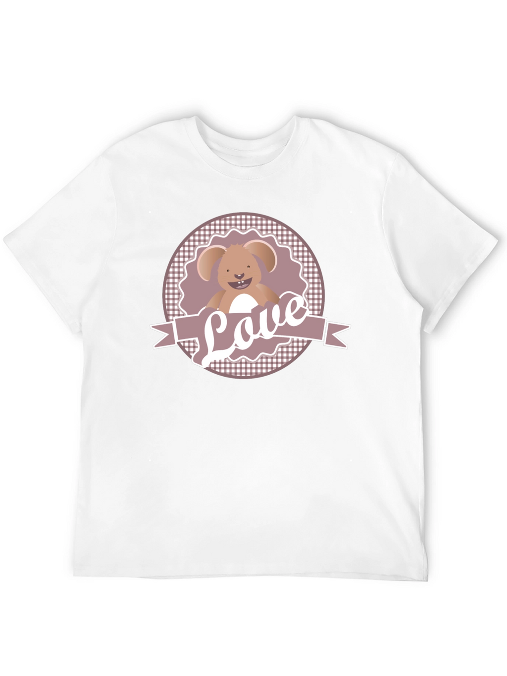 Cute Love Bunny Graphic Tee - Unisex T-Shirt