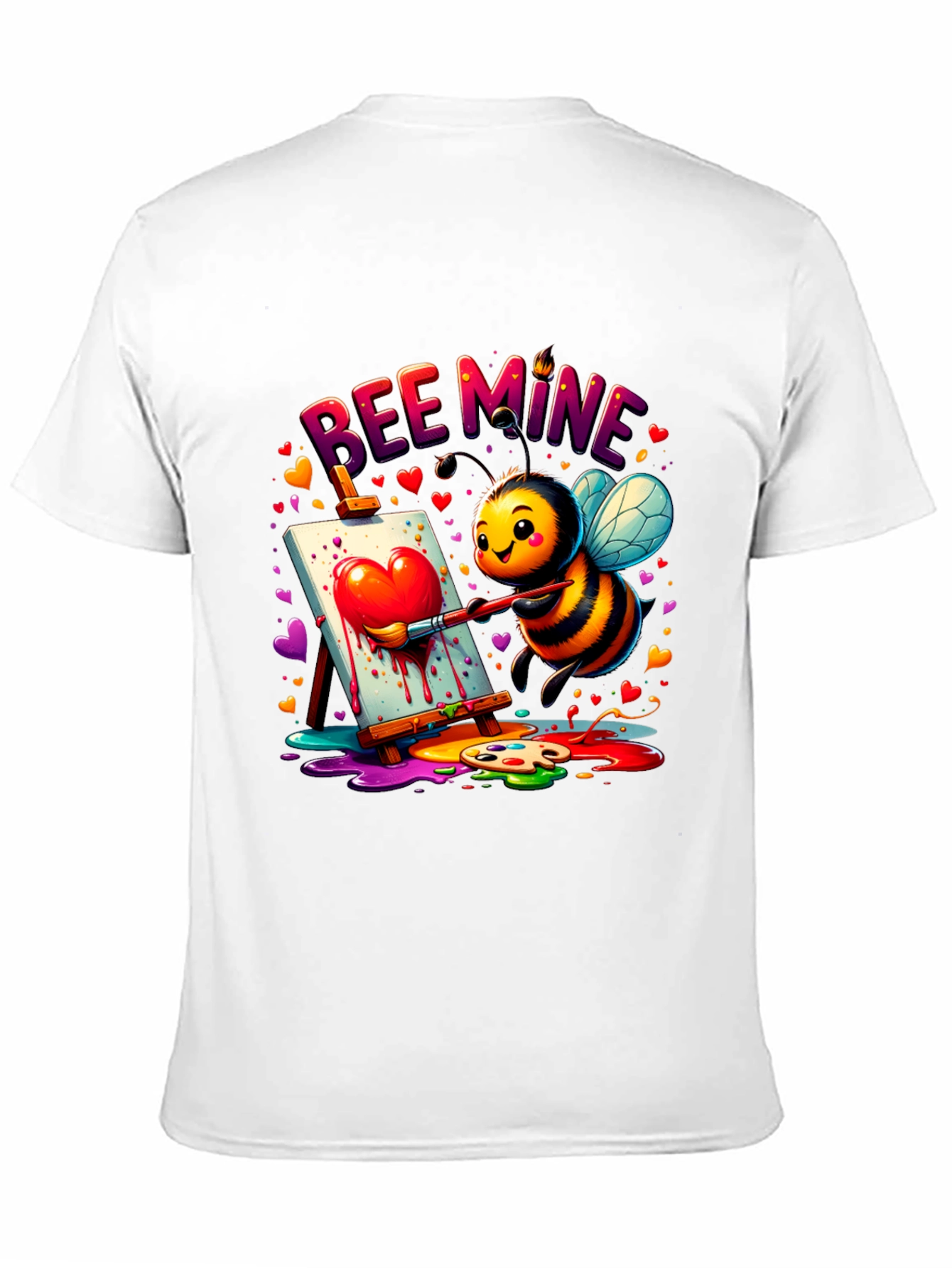Bee Mine Graphic Tee - Valentines Day
