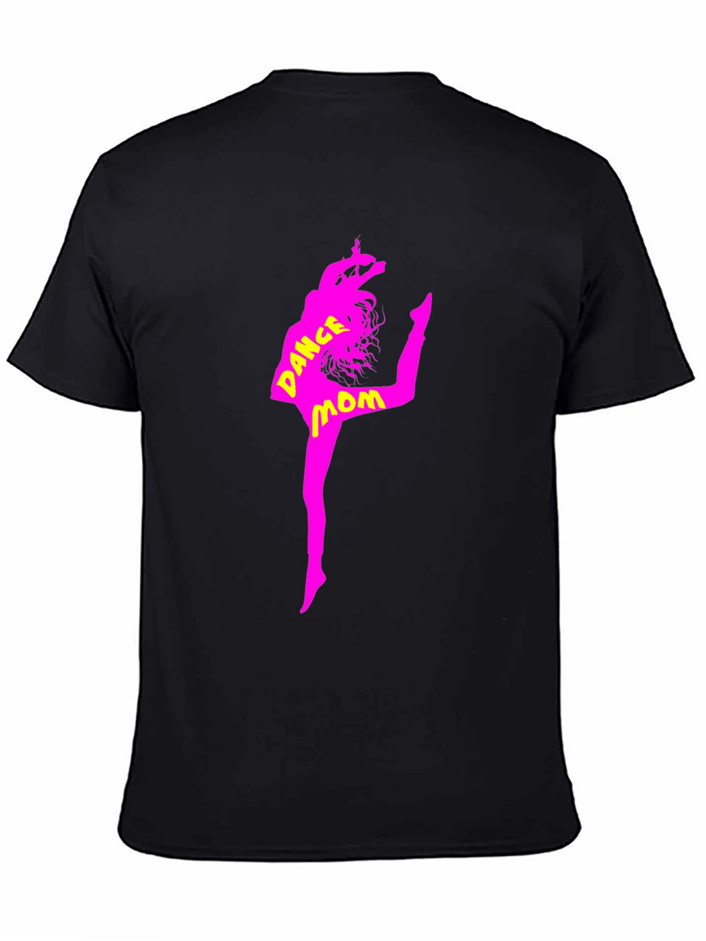 Dance Mom Graphic Tee - Black Cotton T-Shirt