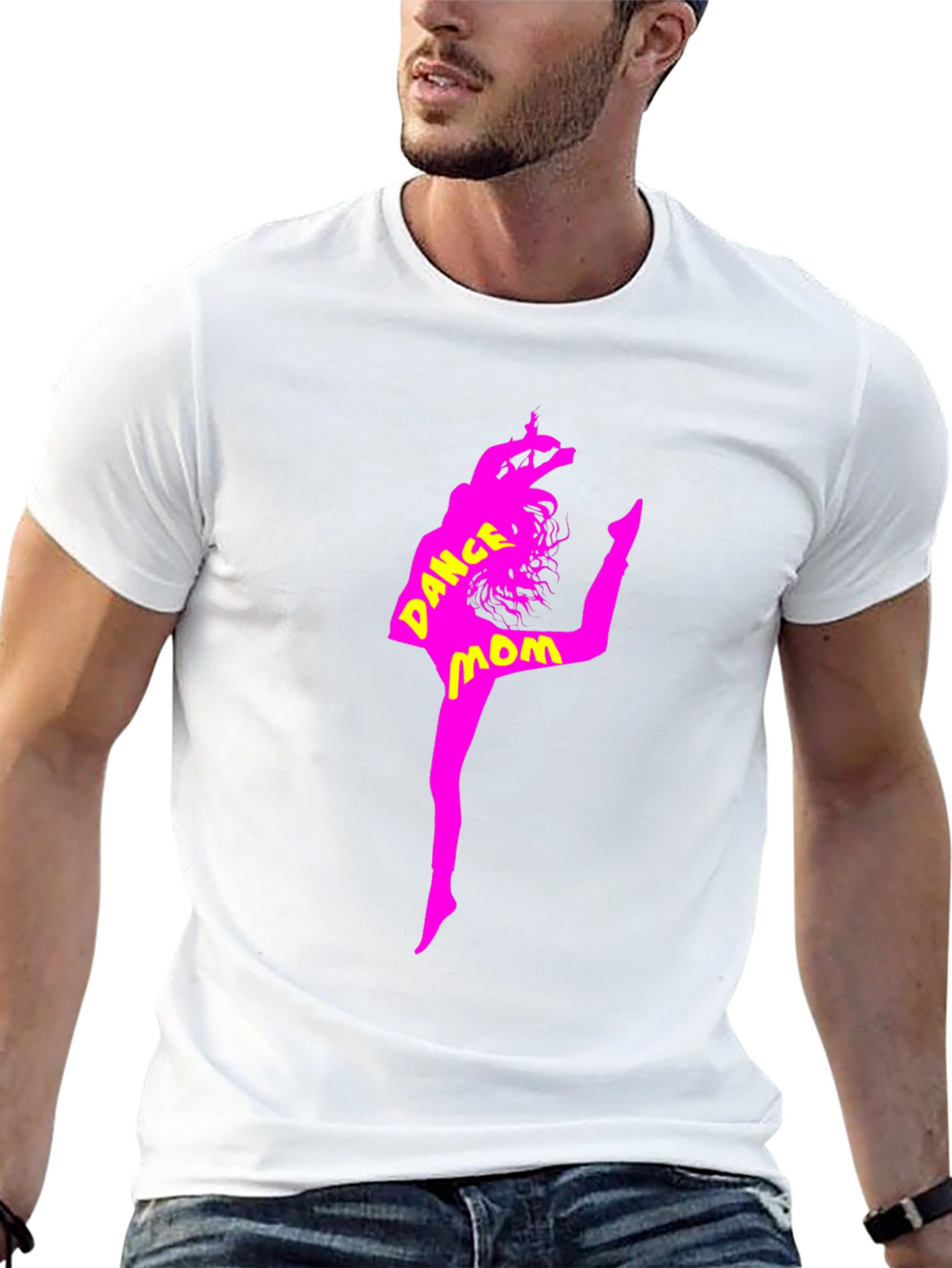 Dance Mom Graphic Tee - Black Cotton T-Shirt