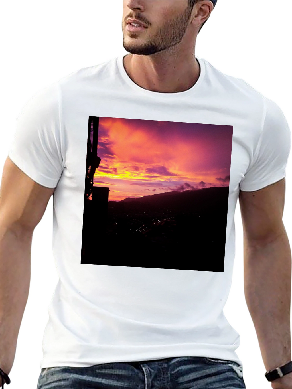Sunset Mountain View T-Shirt