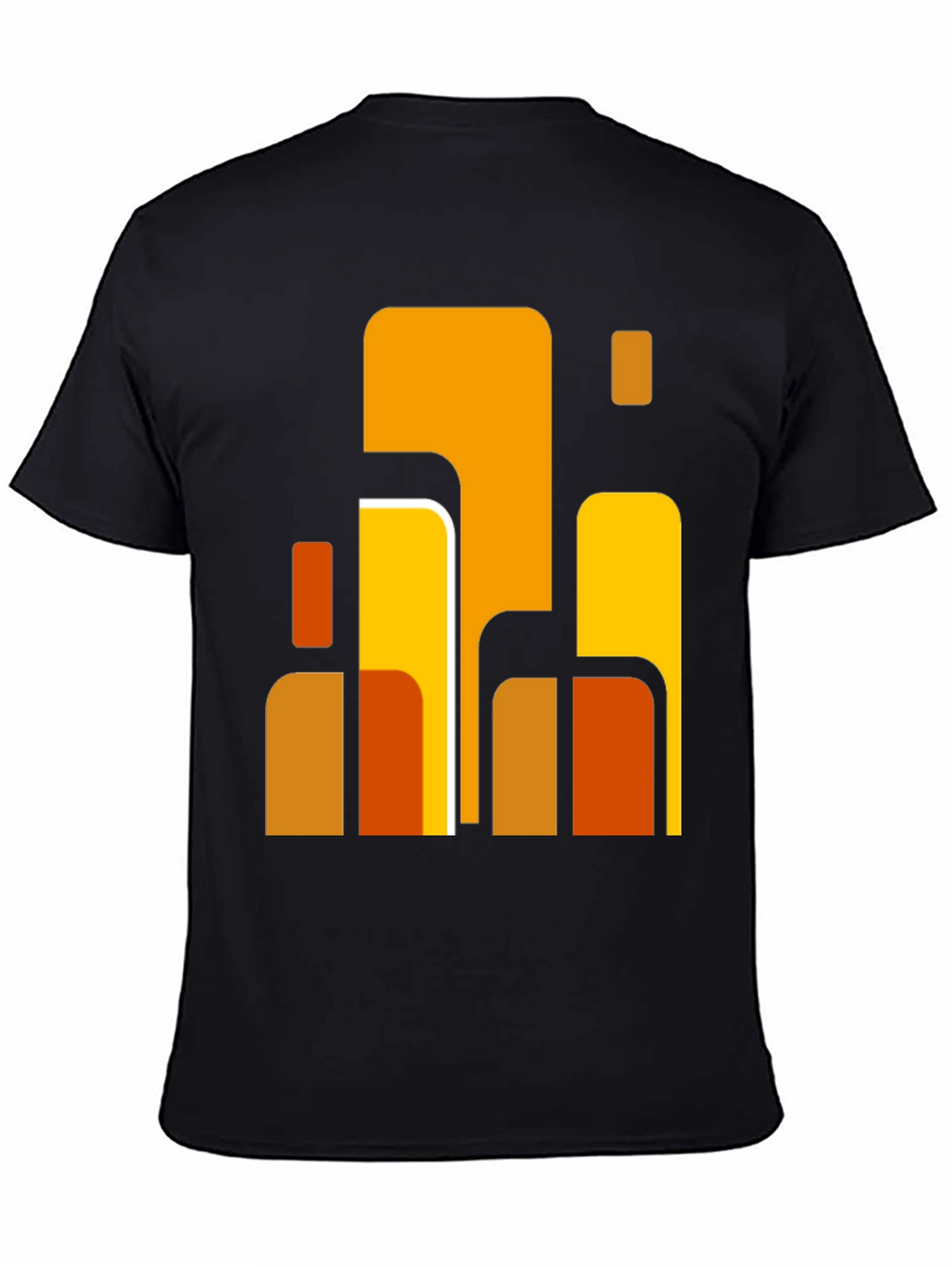 Retro Graphic Tee - Mens Black T-Shirt
