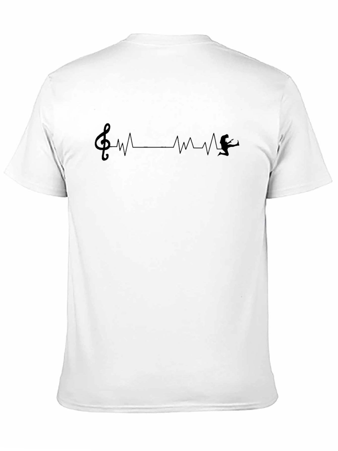 Music Heartbeat T-Shirt - Musician Pulse Tee