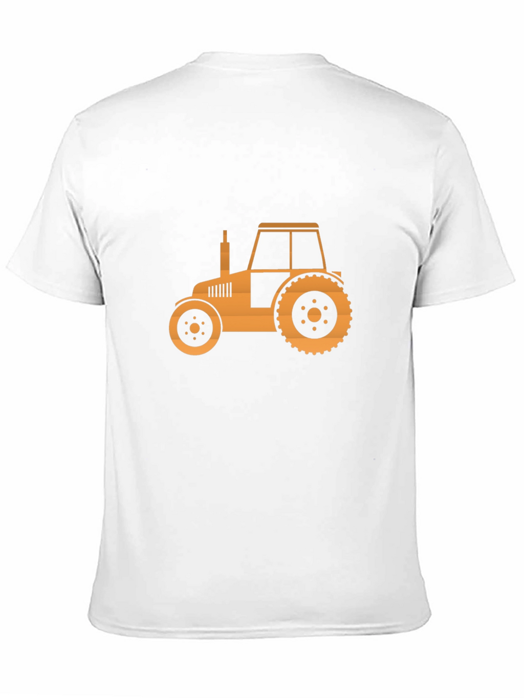 Tractor Graphic Tee - Mens Black Cotton T-Shirt