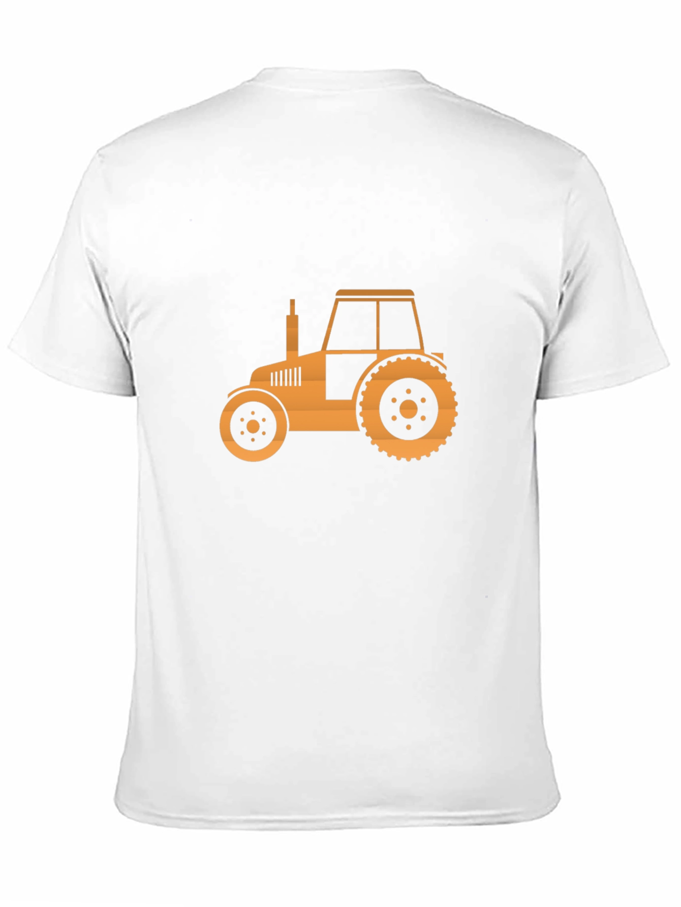Tractor Graphic Tee - Mens Black Cotton T-Shirt