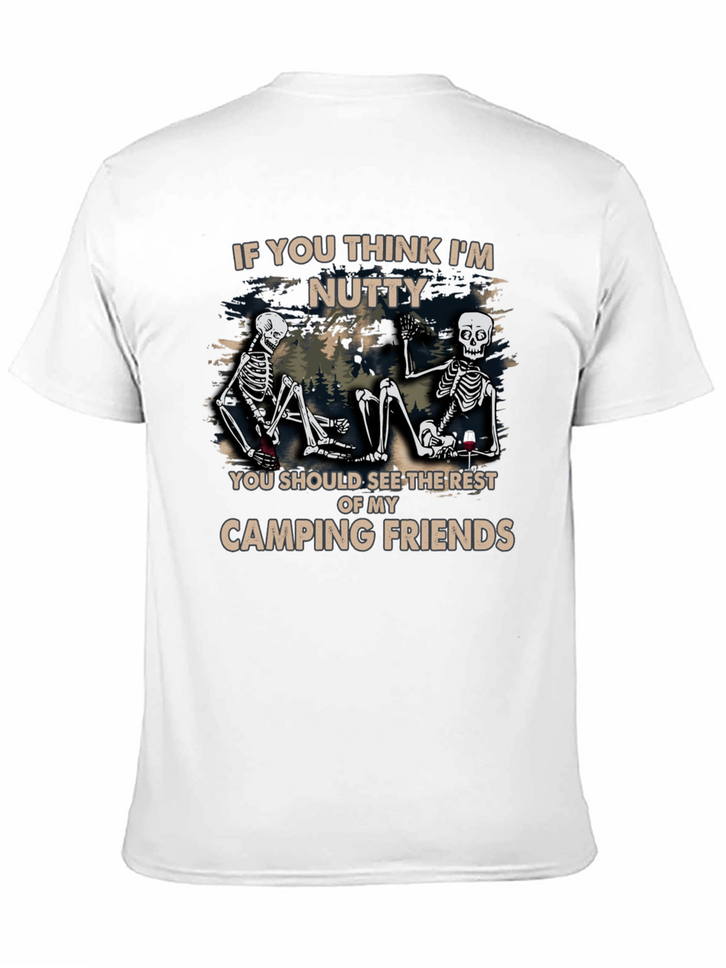 Camping Friends Graphic T-Shirt