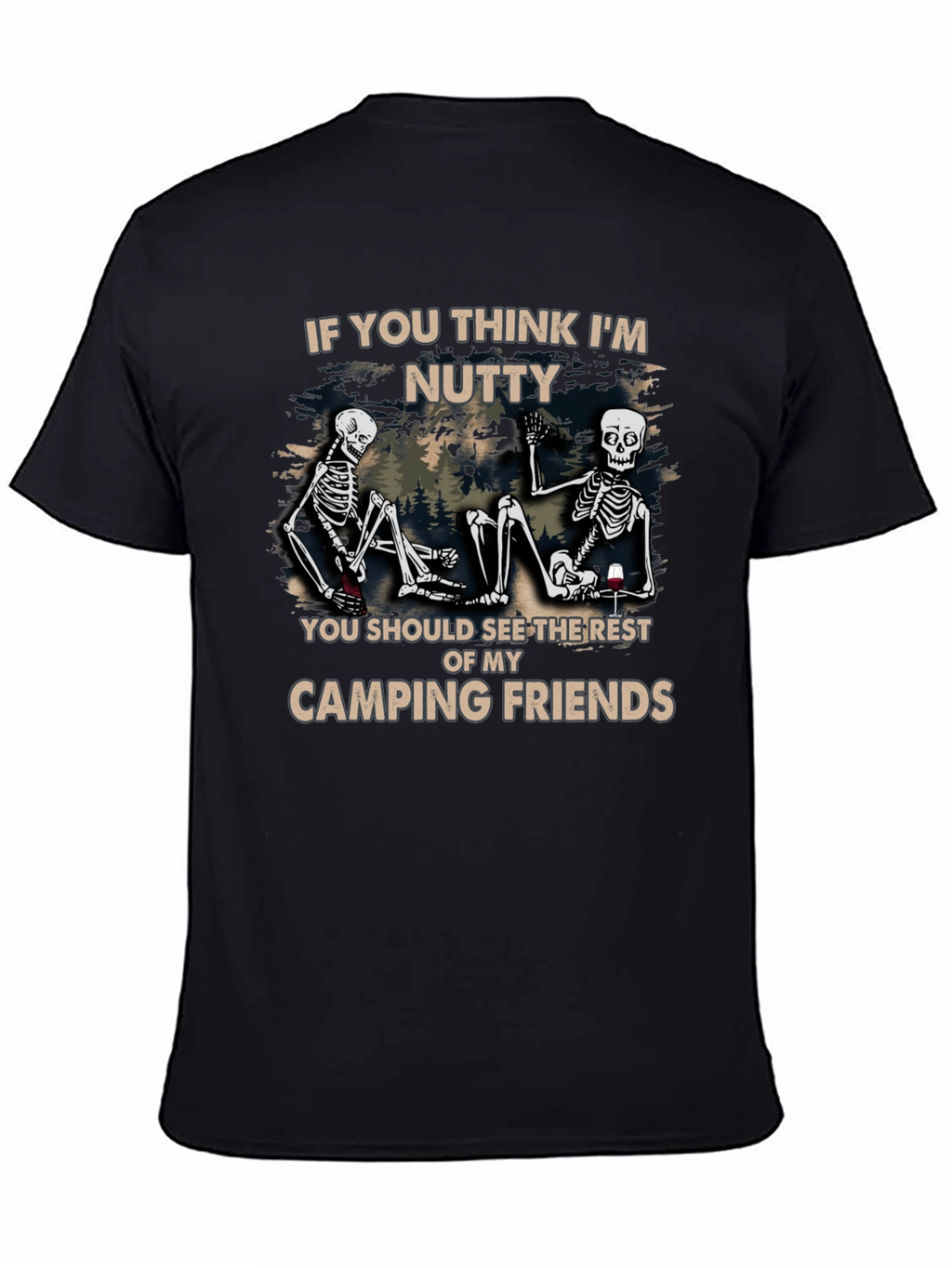 Camping Friends Graphic T-Shirt