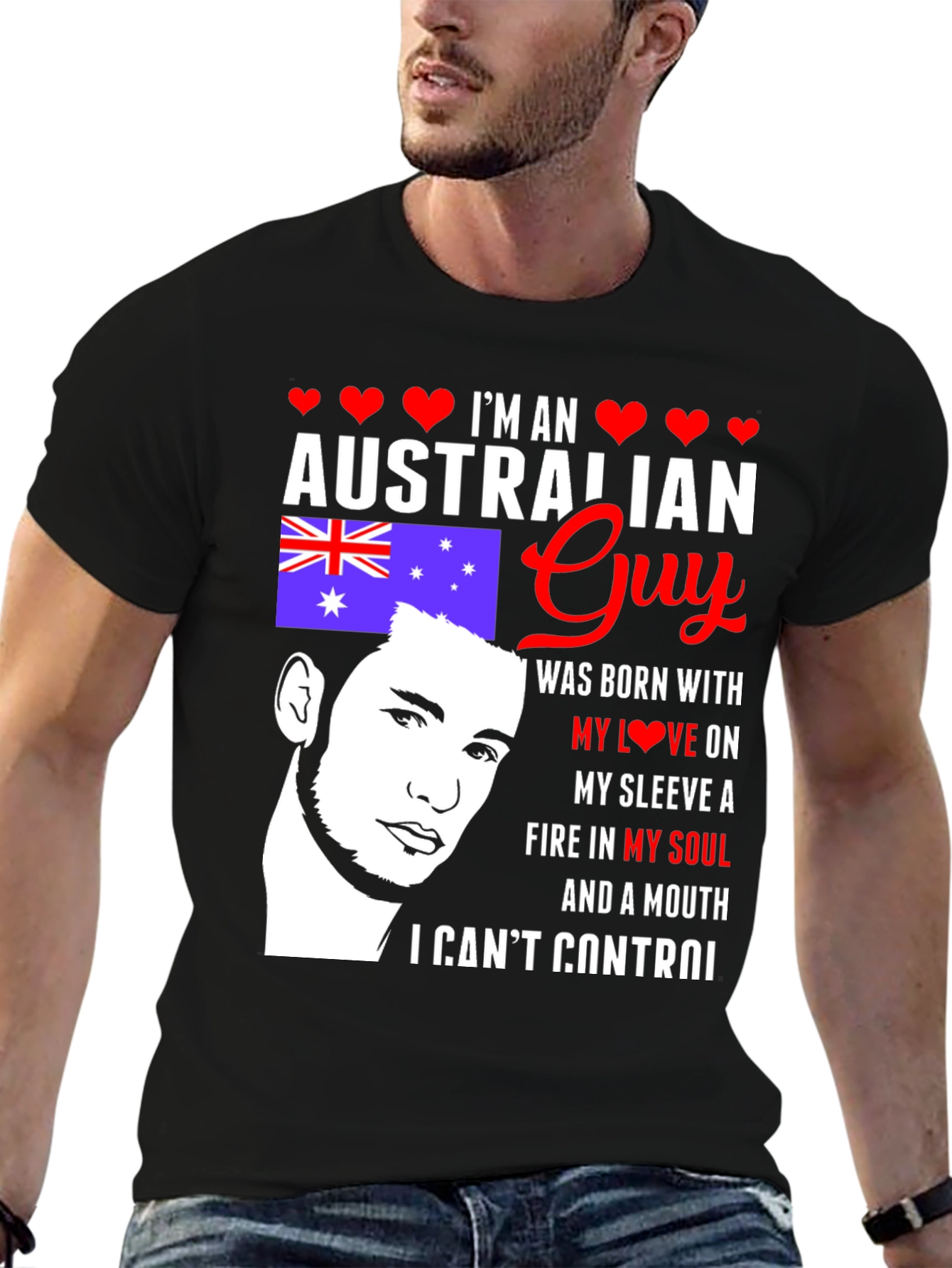 Australian Guy Graphic Tee
