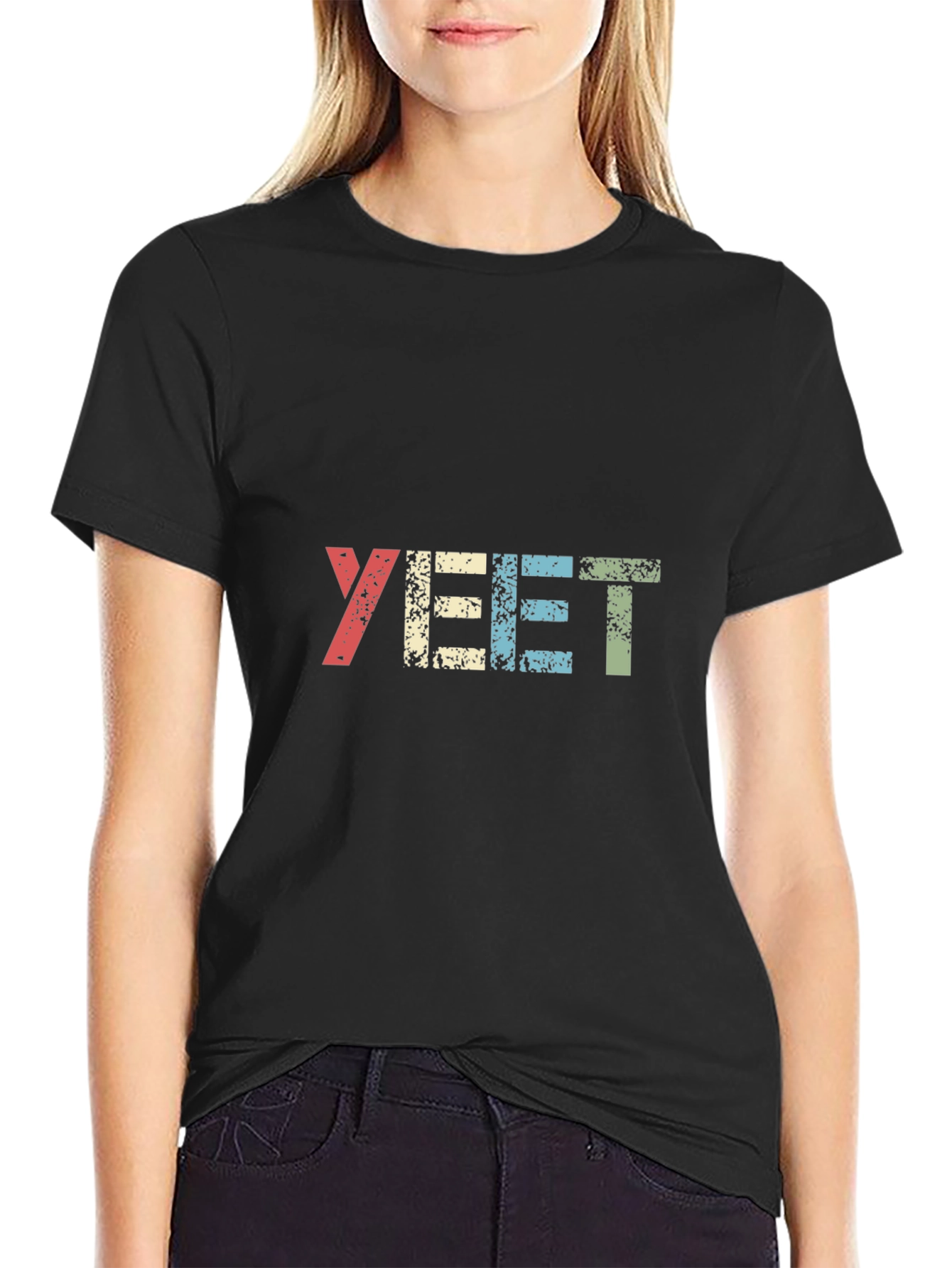 Retro YEET Graphic T-Shirt - Casual Comfort