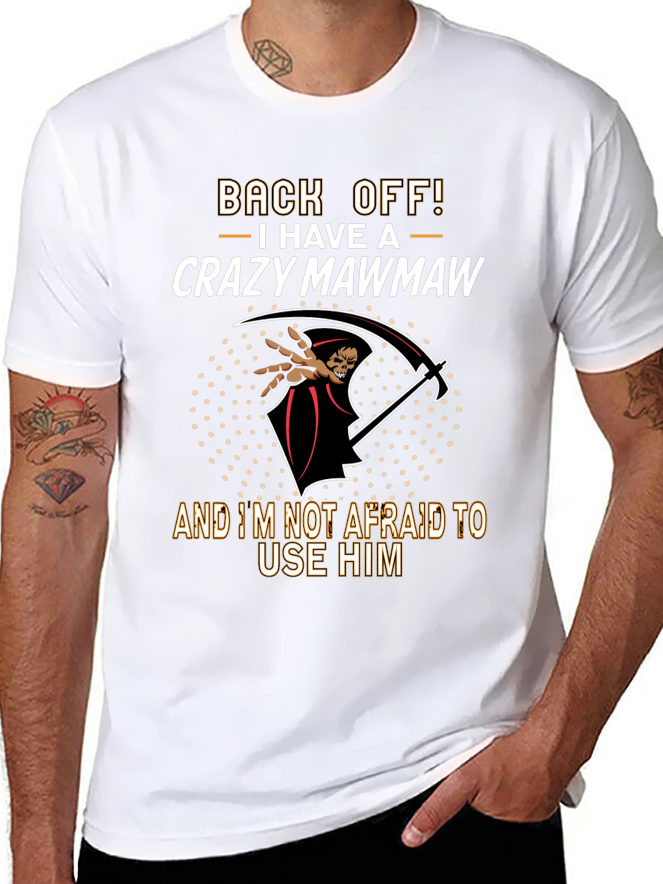 Crazy Mawmaw T-Shirt - Back Off!