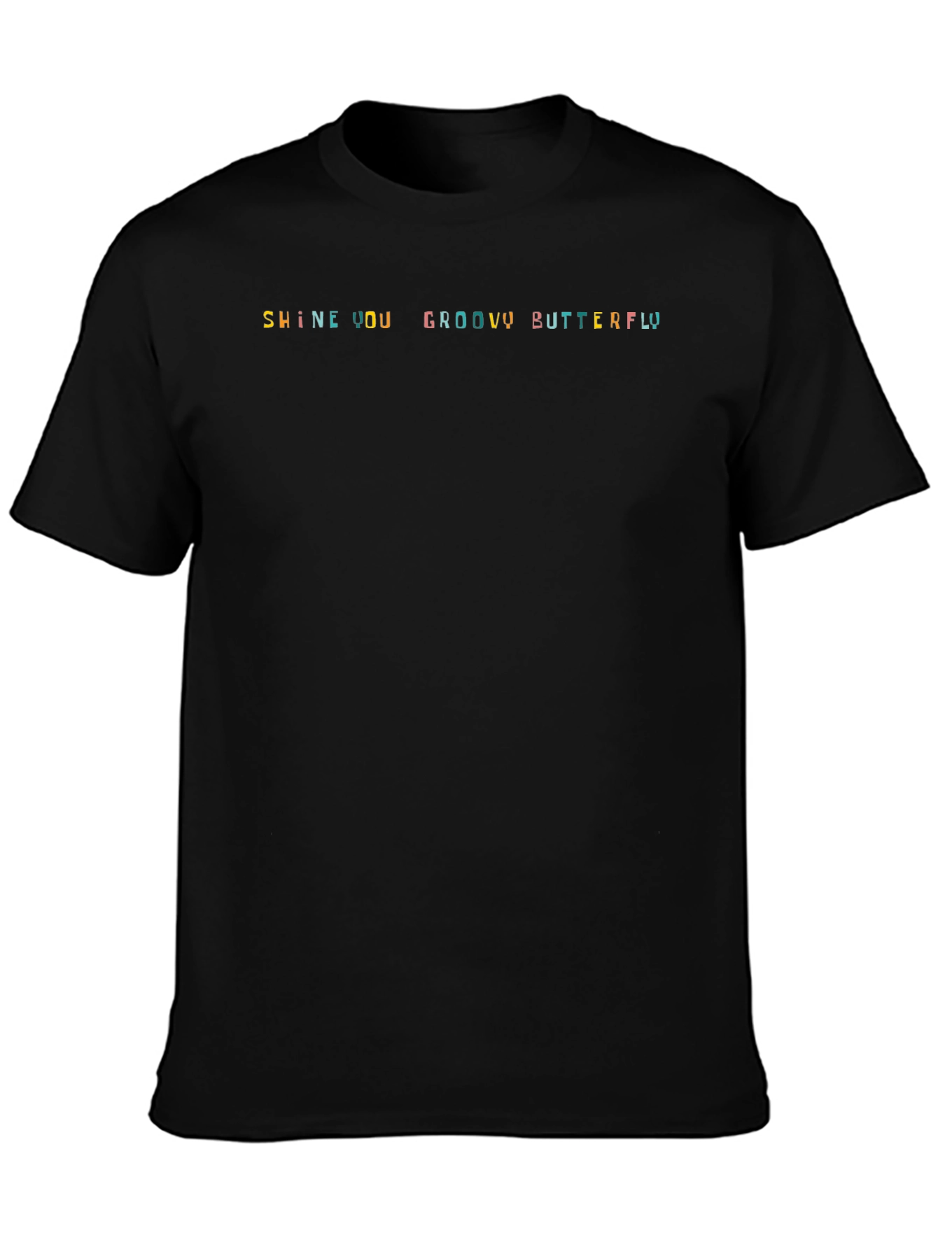 Shine You Groovy Butterfly Graphic Tee