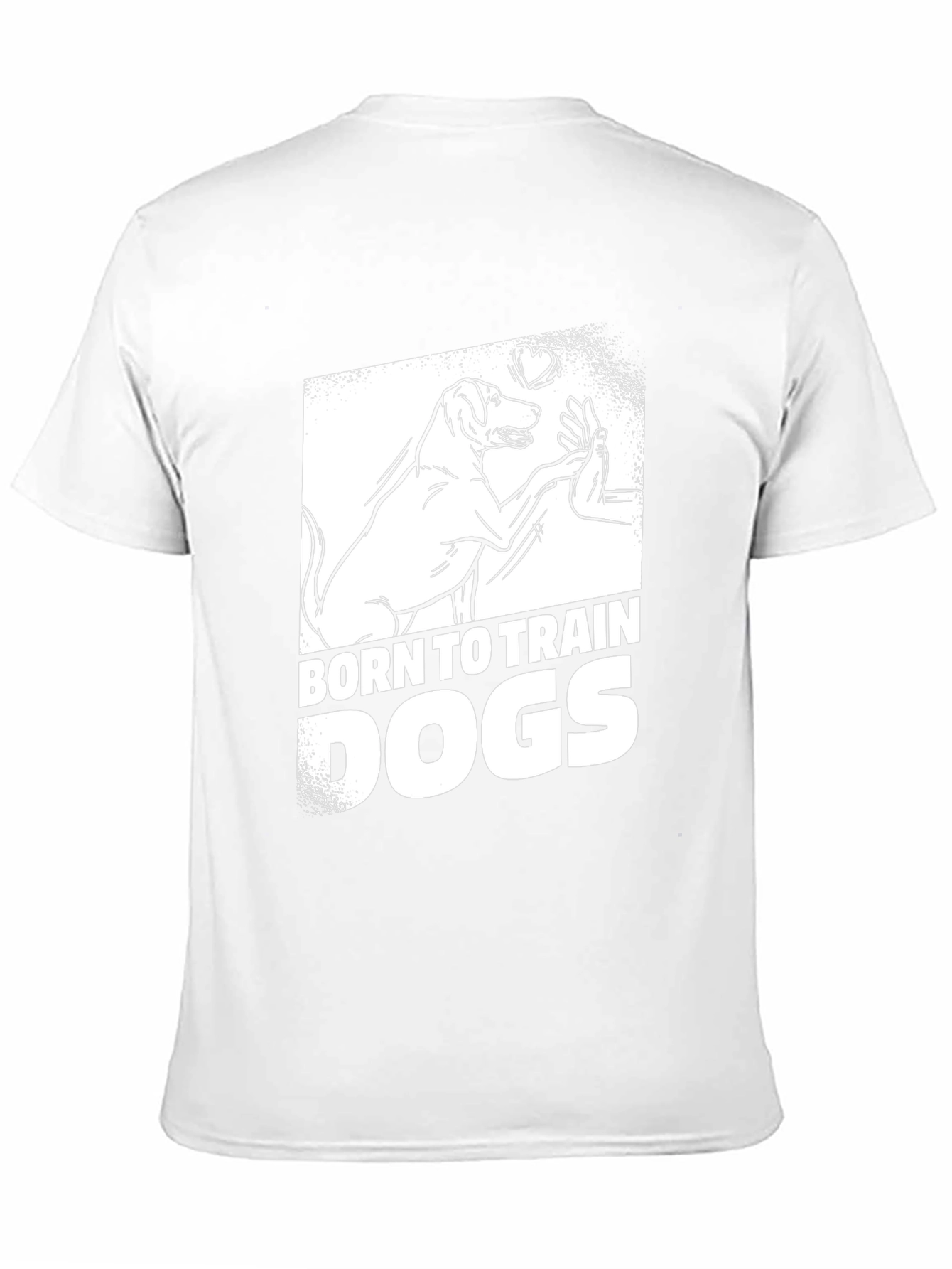 Born To Train Dogs Graphic T-Shirt