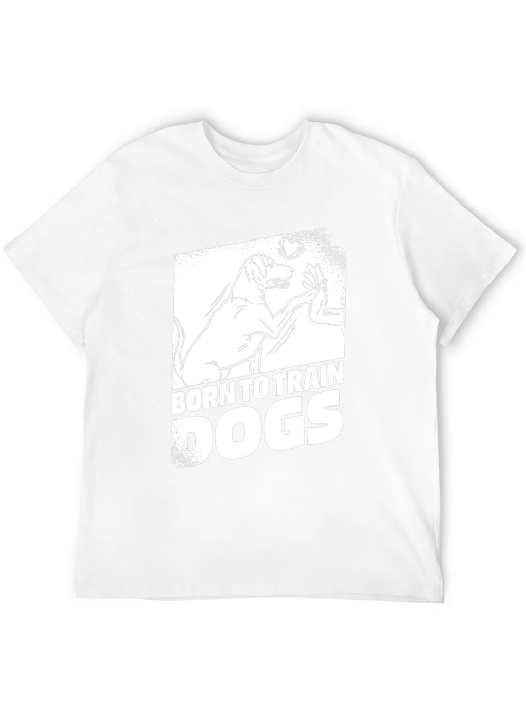 Born To Train Dogs Graphic T-Shirt