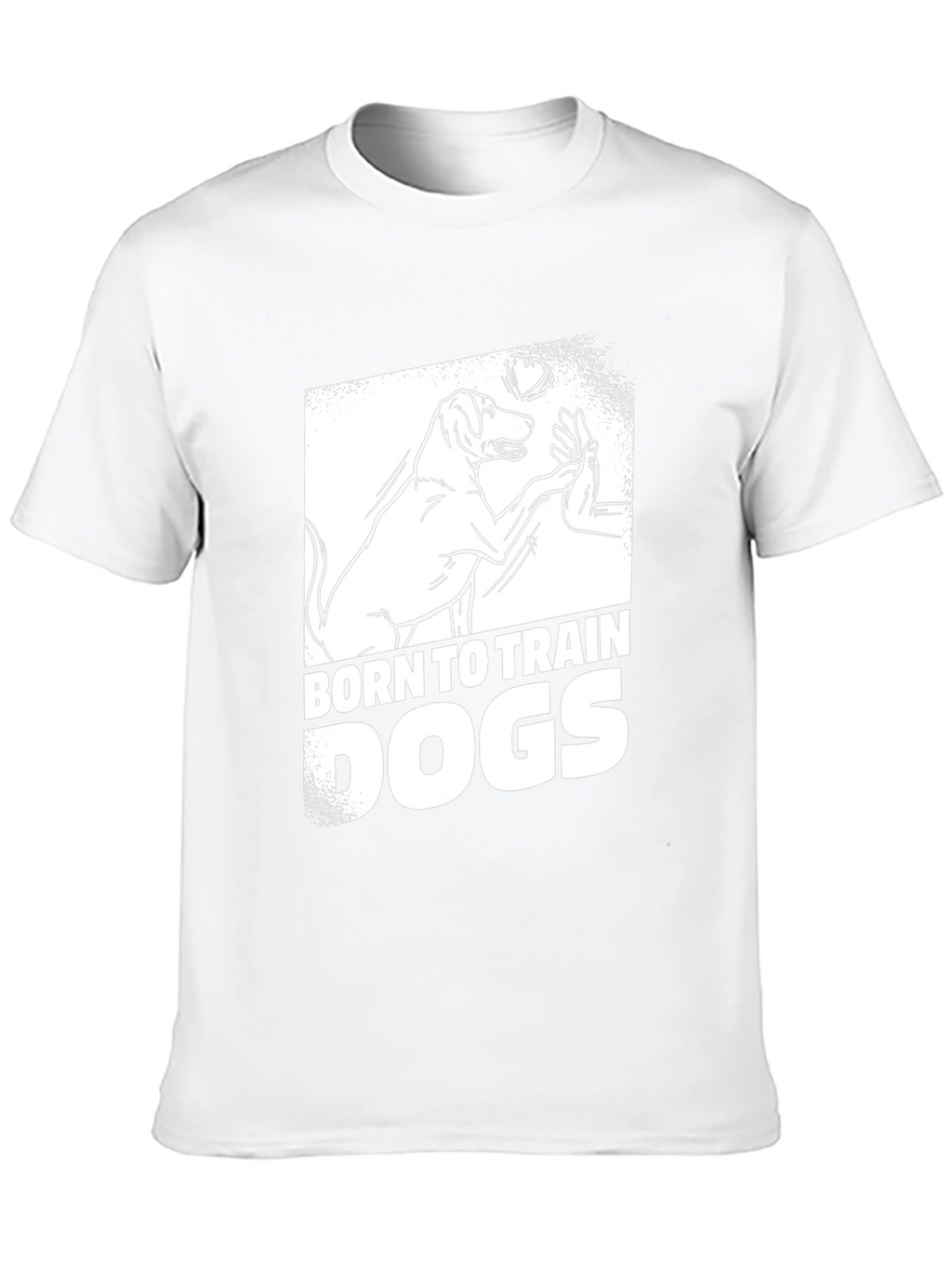 Born To Train Dogs Graphic T-Shirt